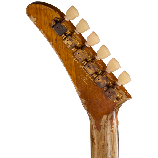 Gibson Custom Leo Scala Explorer, Dark Addiction, Natural Electric Guitar Gibson Custom