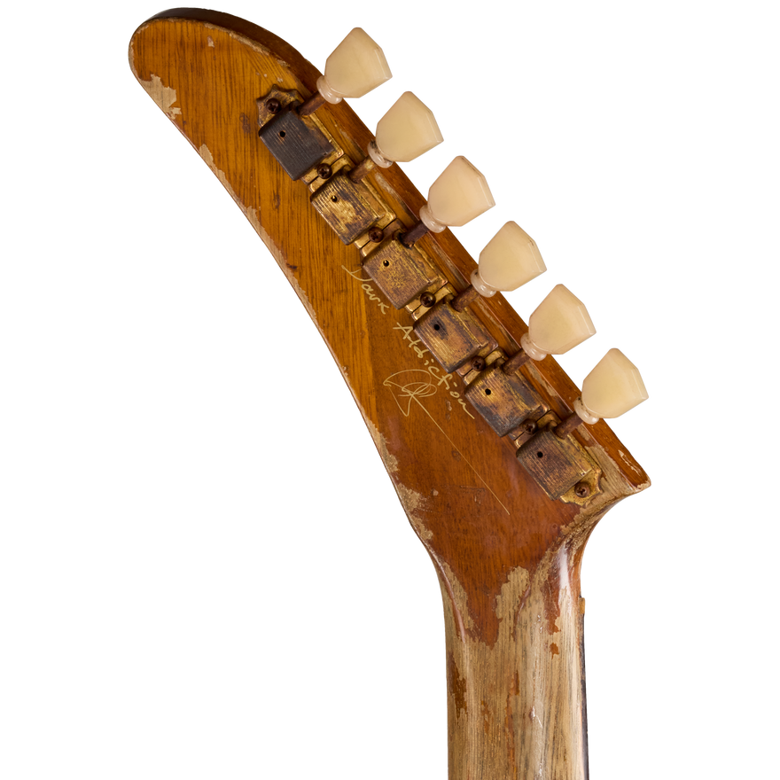 Gibson Custom Leo Scala Explorer, Dark Addiction, Natural Electric Guitar Gibson Custom