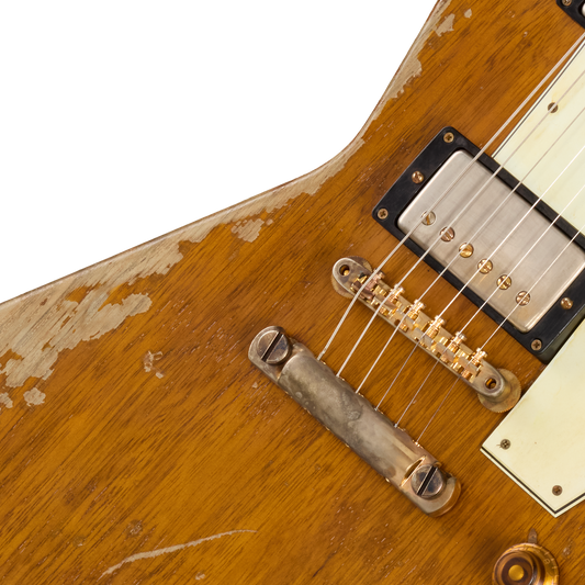 Gibson Custom Leo Scala Explorer, Dark Addiction, Natural Electric Guitar Gibson Custom