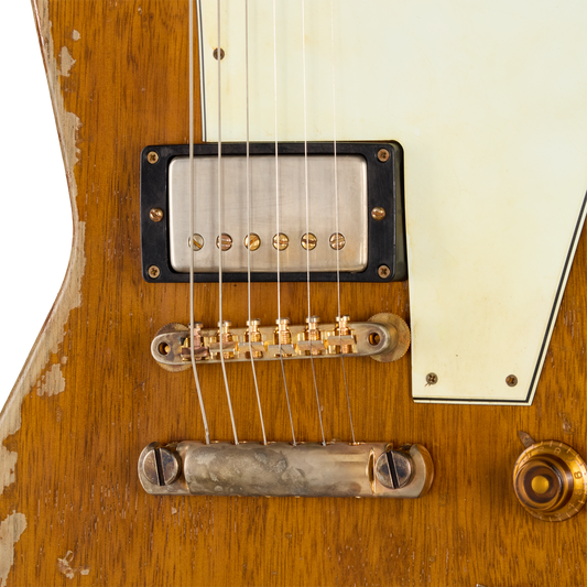 Gibson Custom Leo Scala Explorer, Dark Addiction, Natural Electric Guitar Gibson Custom