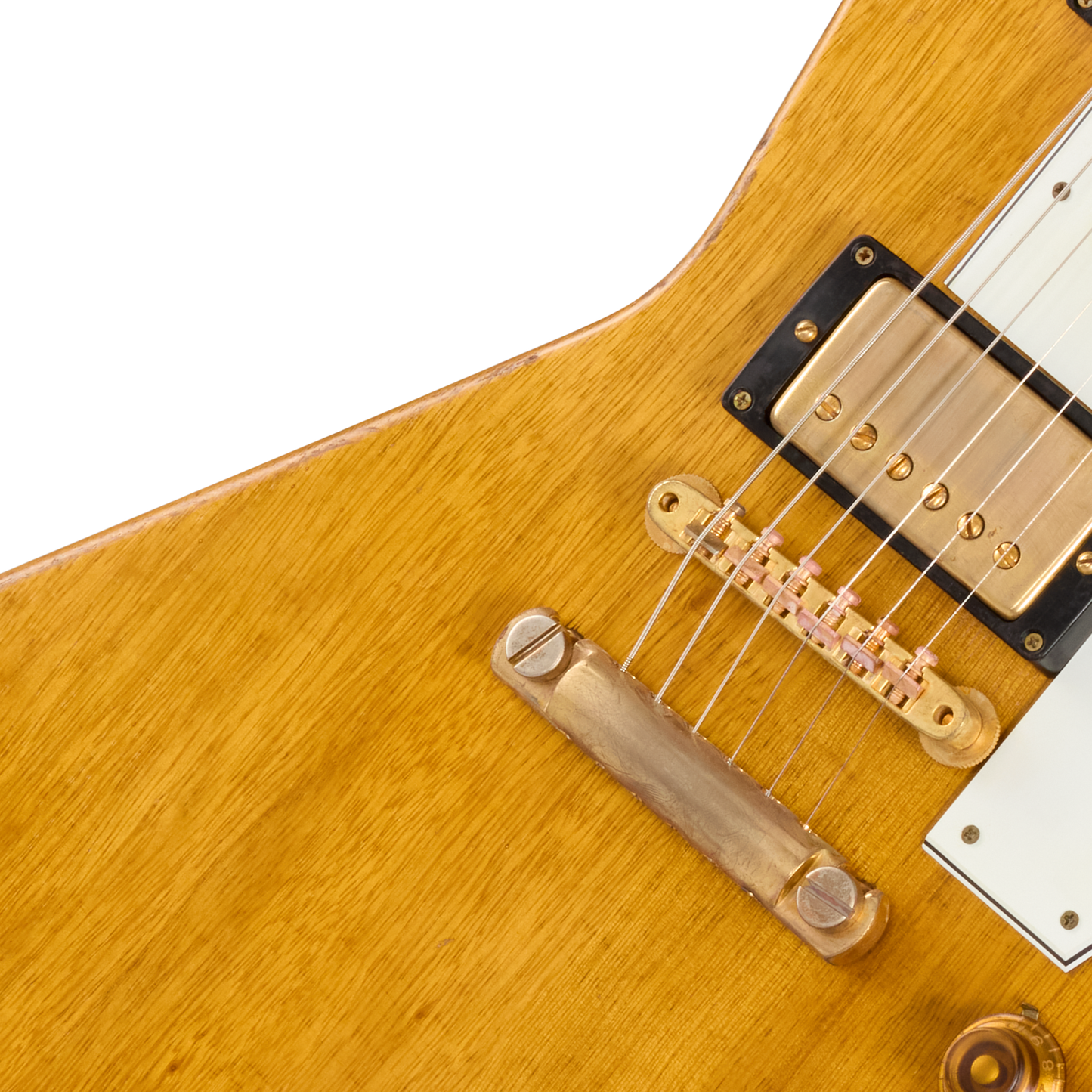 Gibson Custom Leo Scala Explorer, Heavy Addiction #1, Natural Electric Guitar Gibson Custom