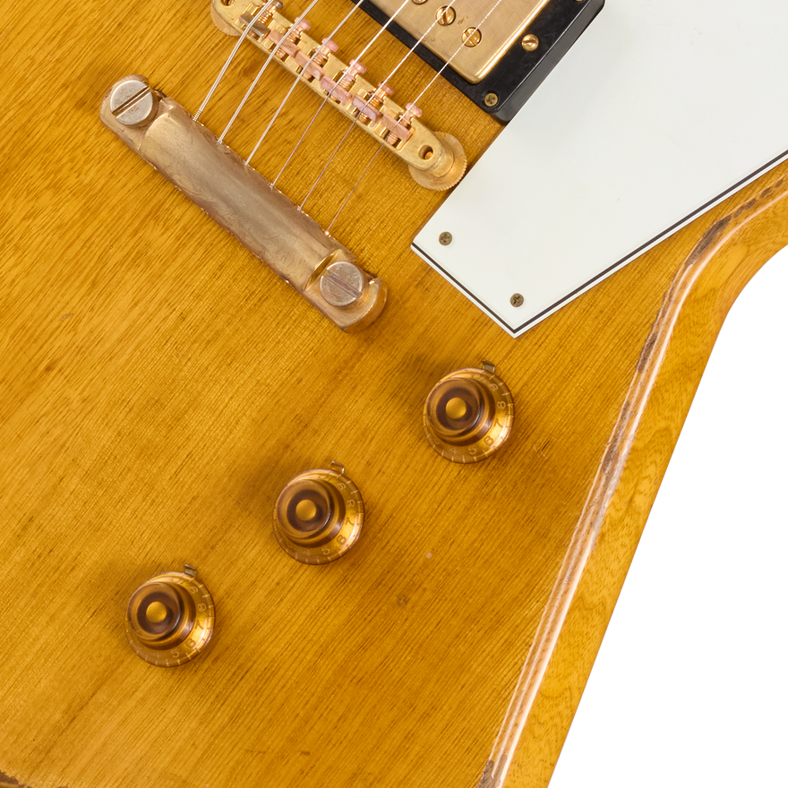 Gibson Custom Leo Scala Explorer, Heavy Addiction #1, Natural Electric Guitar Gibson Custom