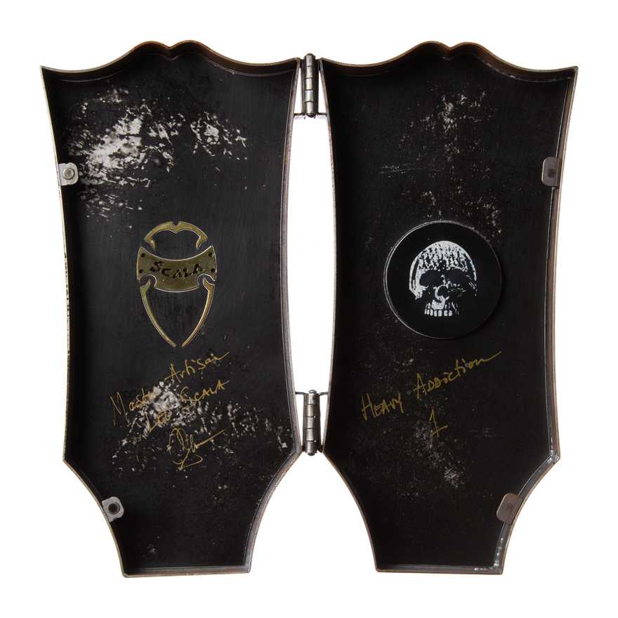 Gibson Custom Leo Scala Explorer, Heavy Addiction #1, Natural Electric Guitar Gibson Custom