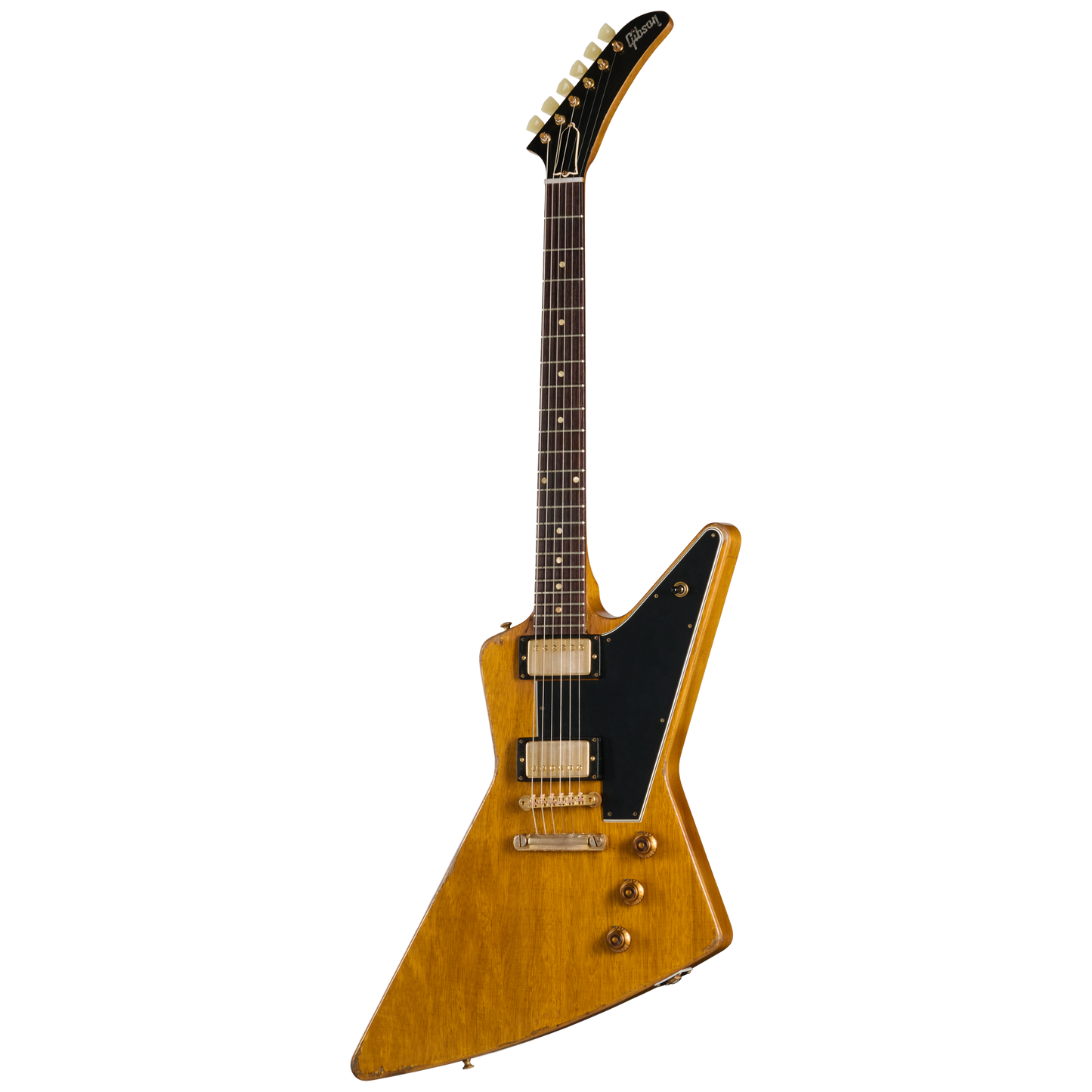 Gibson Custom Leo Scala Explorer, Heavy Addiction #2, Natural Electric Guitar Gibson Custom