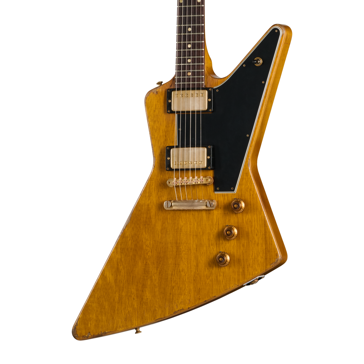 Gibson Custom Leo Scala Explorer, Heavy Addiction #2, Natural Electric Guitar Gibson Custom