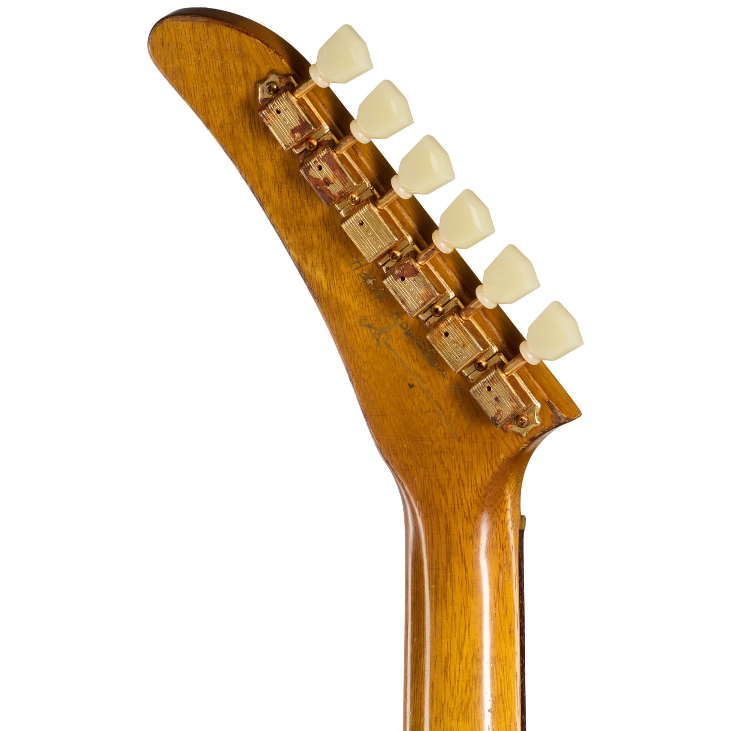 Gibson Custom Leo Scala Explorer, Heavy Addiction #2, Natural Electric Guitar Gibson Custom