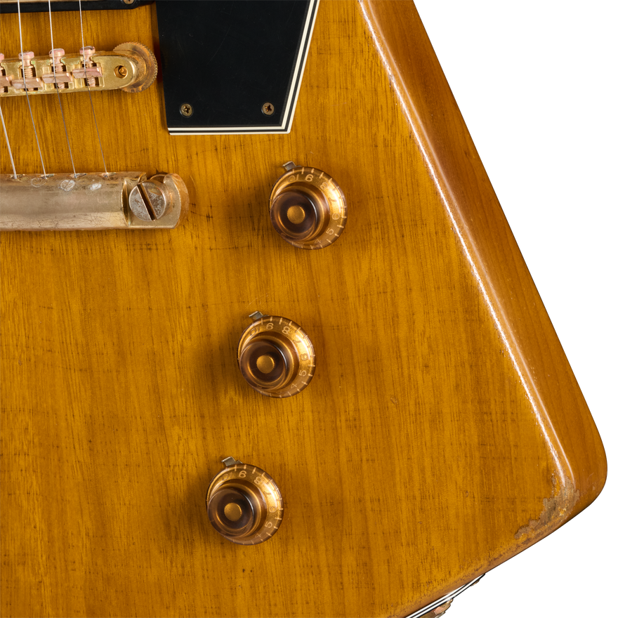 Gibson Custom Leo Scala Explorer, Heavy Addiction #2, Natural Electric Guitar Gibson Custom