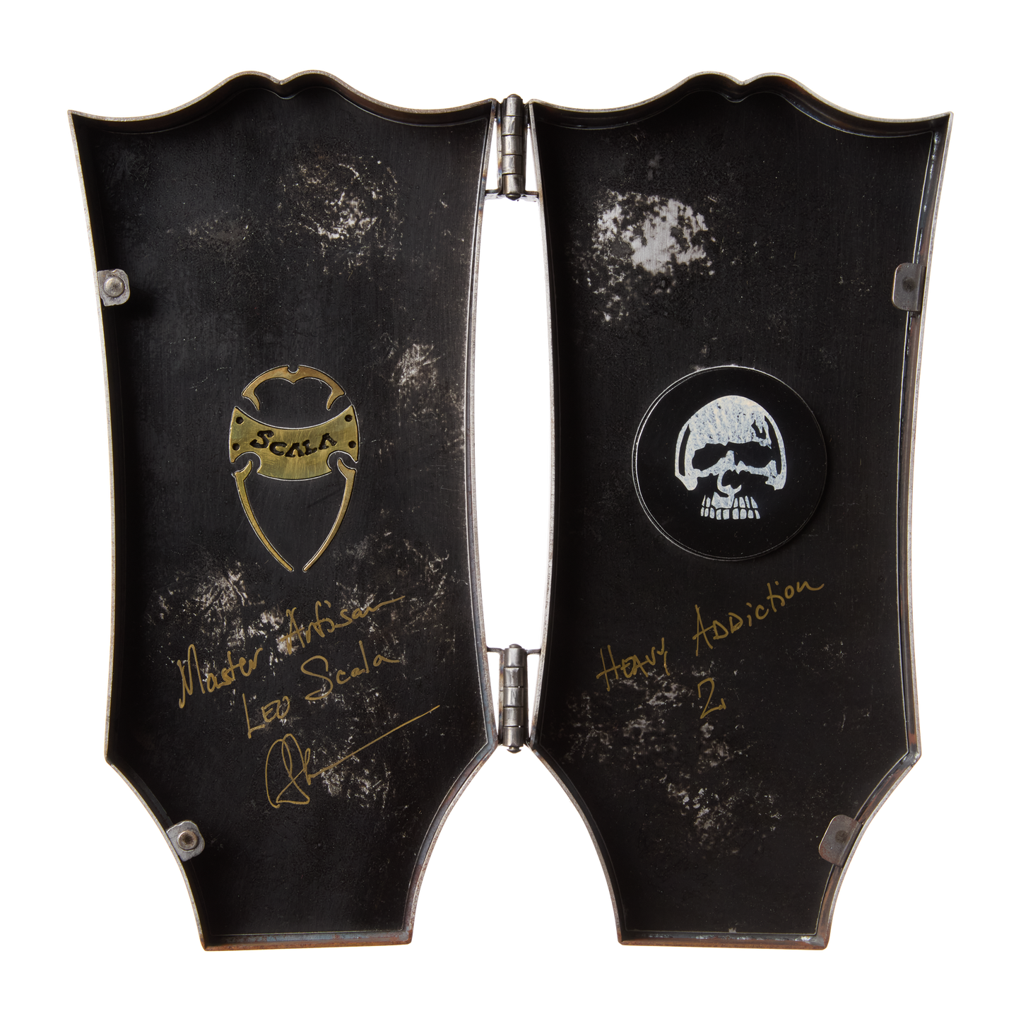 Gibson Custom Leo Scala Explorer, Heavy Addiction #2, Natural Electric Guitar Gibson Custom