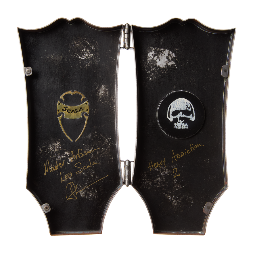 Gibson Custom Leo Scala Explorer, Heavy Addiction #2, Natural Electric Guitar Gibson Custom