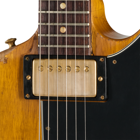 Gibson Custom Leo Scala Explorer, Heavy Addiction #2, Natural Electric Guitar Gibson Custom