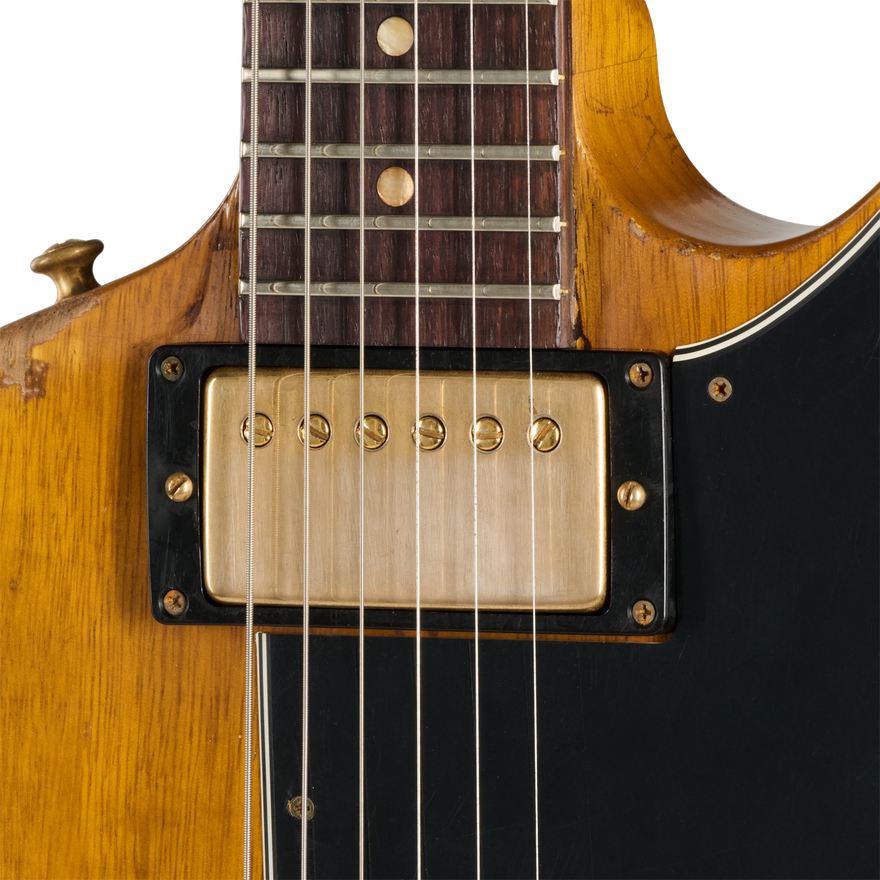 Gibson Custom Leo Scala Explorer, Heavy Addiction #2, Natural Electric Guitar Gibson Custom