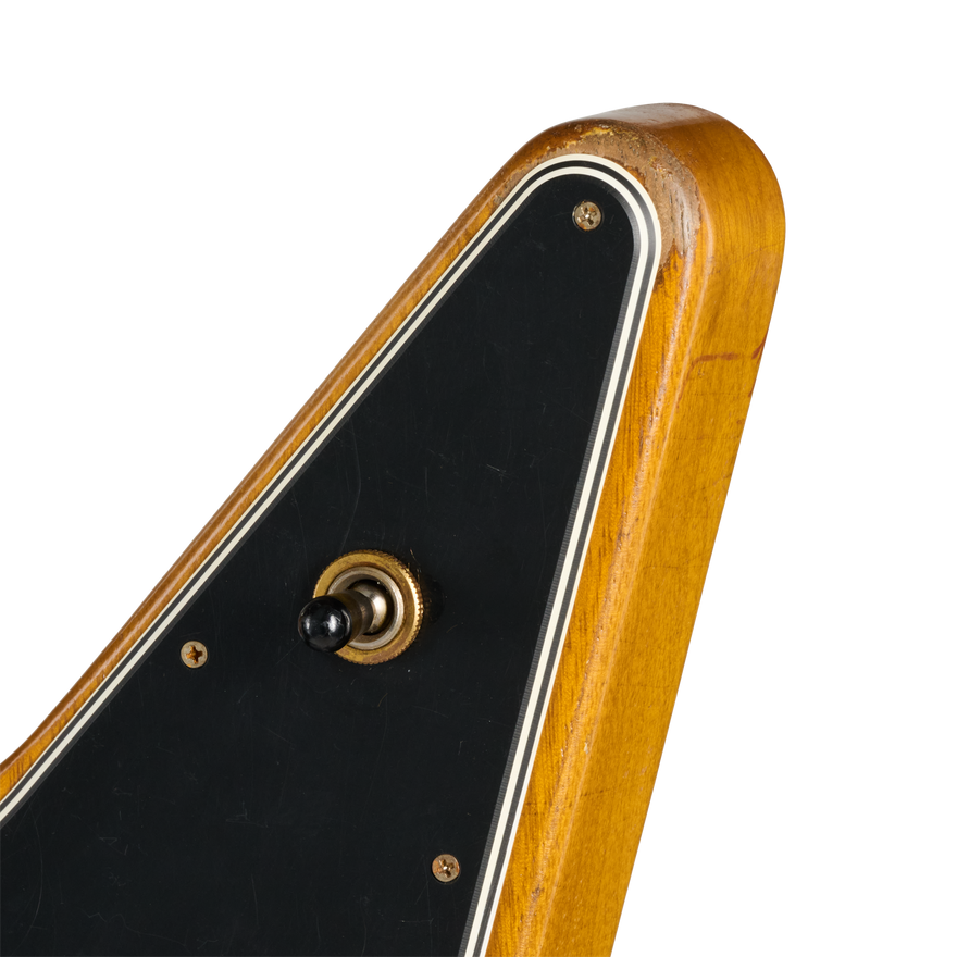 Gibson Custom Leo Scala Explorer, Heavy Addiction #2, Natural Electric Guitar Gibson Custom