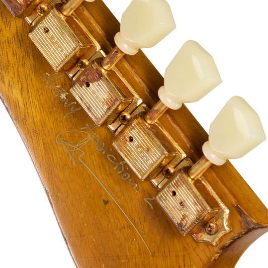 Gibson Custom Leo Scala Explorer, Heavy Addiction #2, Natural Electric Guitar Gibson Custom