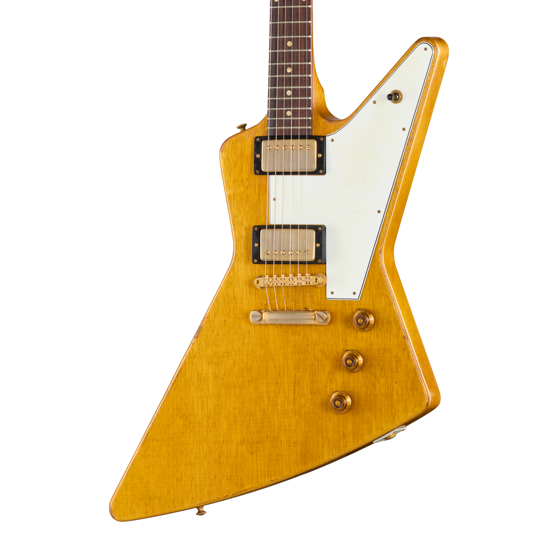 Gibson Custom Leo Scala Explorer, Heavy Addiction #3, Natural Electric Guitar Gibson Custom