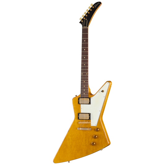 Gibson Custom Leo Scala Explorer, Heavy Addiction #3, Natural Electric Guitar Gibson Custom