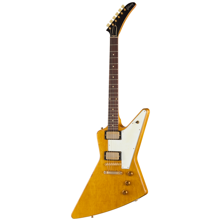 Gibson Custom Leo Scala Explorer, Heavy Addiction #3, Natural Electric Guitar Gibson Custom