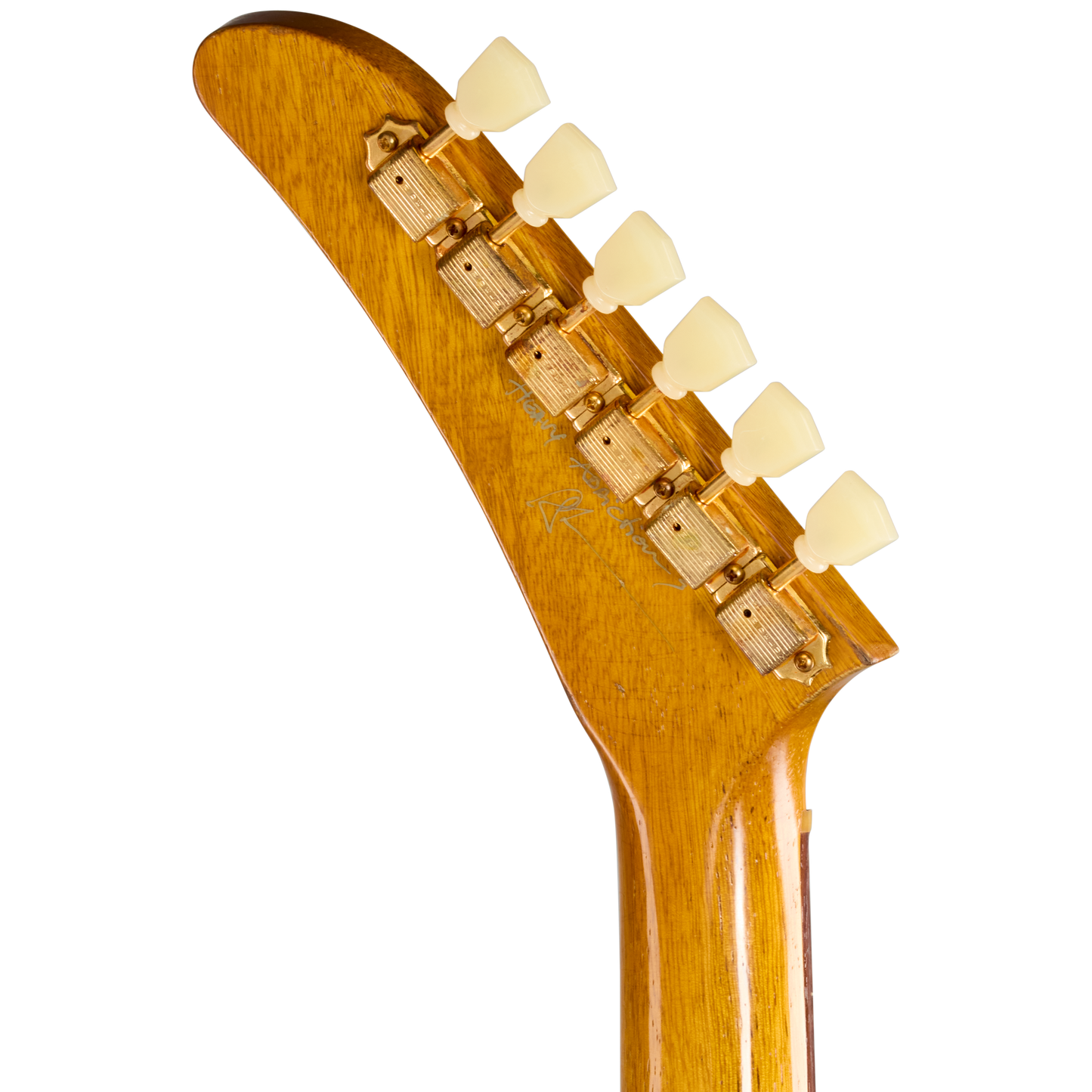 Gibson Custom Leo Scala Explorer, Heavy Addiction #3, Natural Electric Guitar Gibson Custom