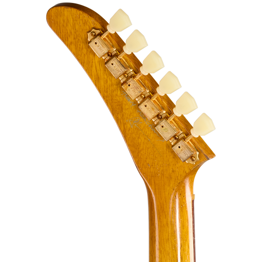 Gibson Custom Leo Scala Explorer, Heavy Addiction #3, Natural Electric Guitar Gibson Custom