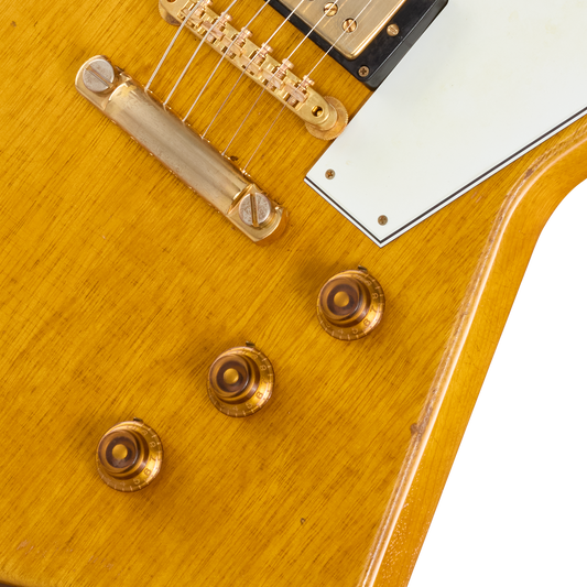 Gibson Custom Leo Scala Explorer, Heavy Addiction #3, Natural Electric Guitar Gibson Custom