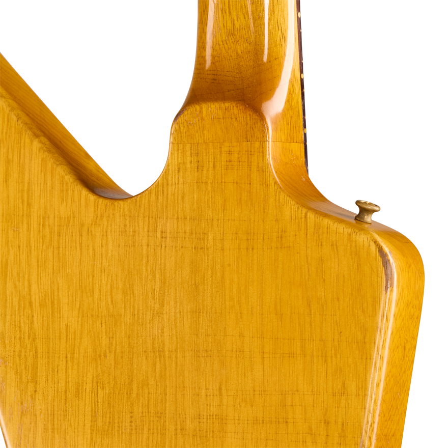 Gibson Custom Leo Scala Explorer, Heavy Addiction #3, Natural Electric Guitar Gibson Custom