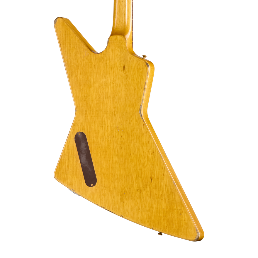 Gibson Custom Leo Scala Explorer, Heavy Addiction #4, Natural Electric Guitar Gibson Custom