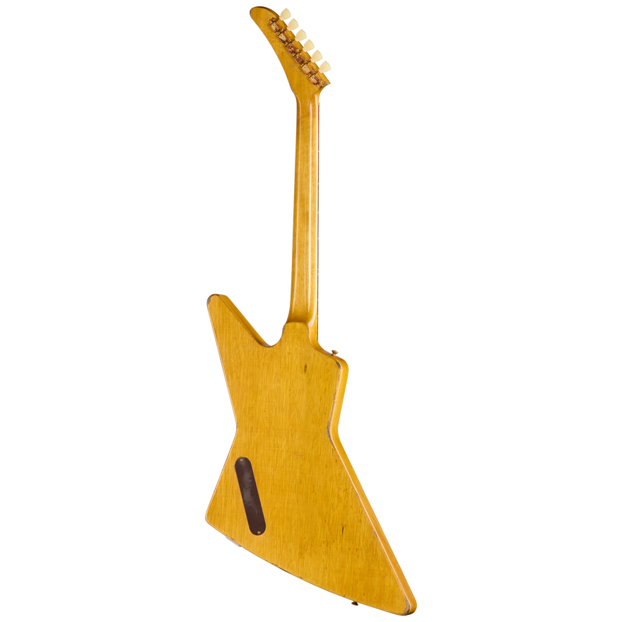 Gibson Custom Leo Scala Explorer, Heavy Addiction #4, Natural Electric Guitar Gibson Custom