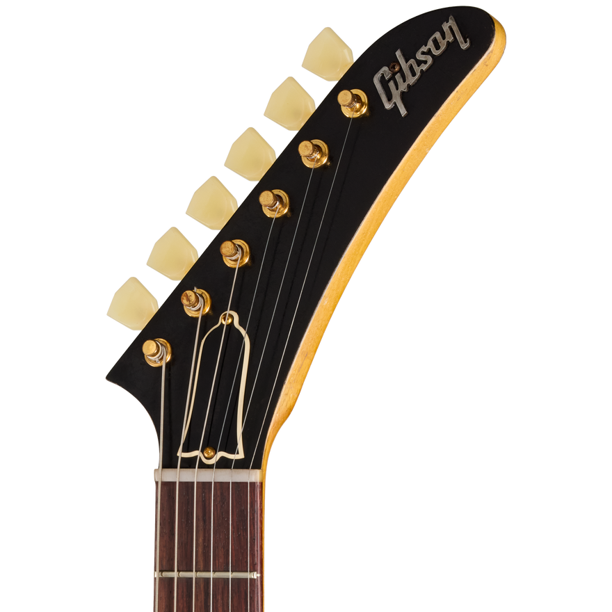 Gibson Custom Leo Scala Explorer, Heavy Addiction #4, Natural Electric Guitar Gibson Custom