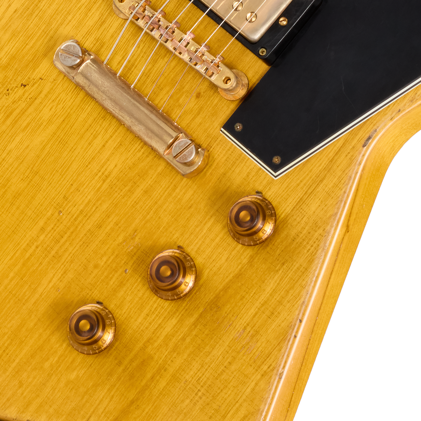 Gibson Custom Leo Scala Explorer, Heavy Addiction #4, Natural Electric Guitar Gibson Custom