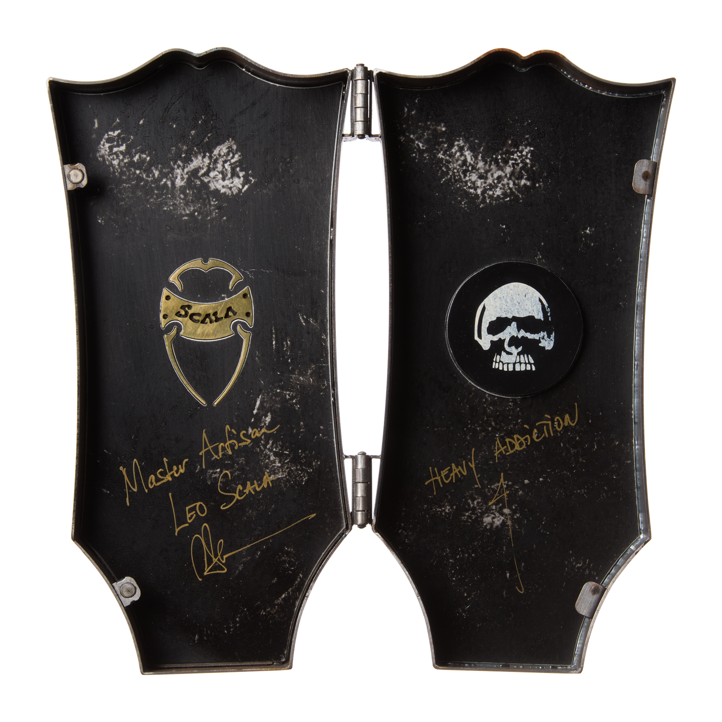 Gibson Custom Leo Scala Explorer, Heavy Addiction #4, Natural Electric Guitar Gibson Custom