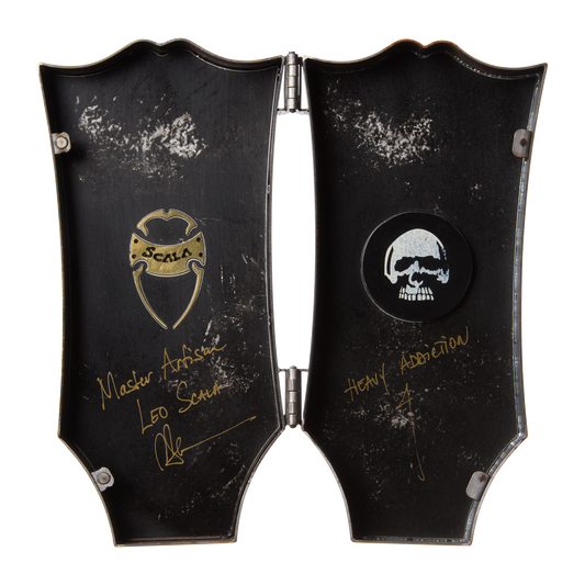 Gibson Custom Leo Scala Explorer, Heavy Addiction #4, Natural Electric Guitar Gibson Custom