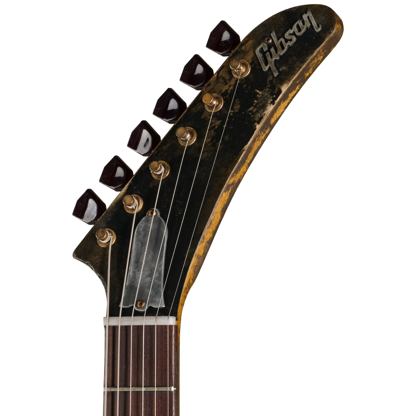 Gibson Custom Leo Scala Explorer, Maestro Addiction, Natural Electric Guitar Gibson Custom