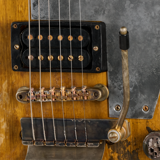 Gibson Custom Leo Scala Explorer, Maestro Addiction, Natural Electric Guitar Gibson Custom