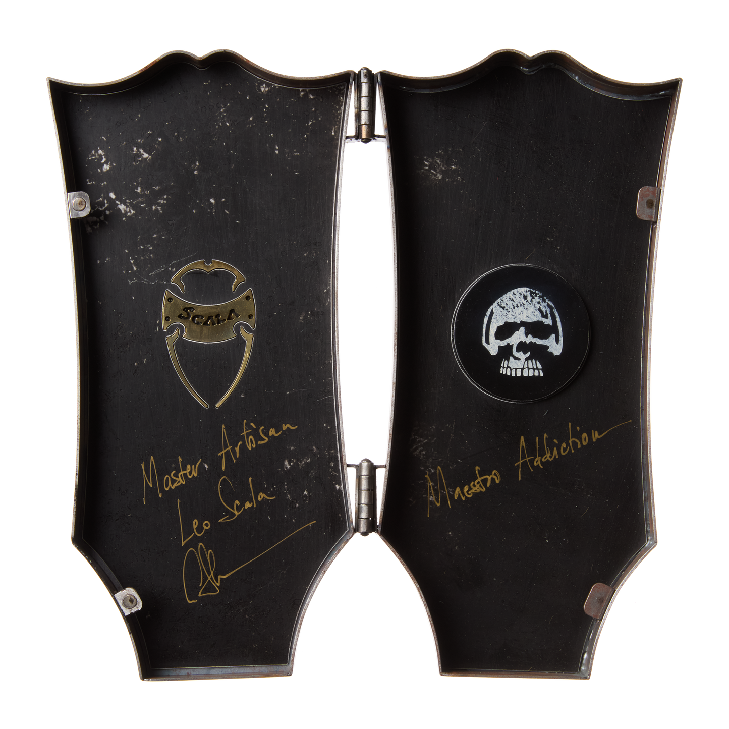 Gibson Custom Leo Scala Explorer, Maestro Addiction, Natural Electric Guitar Gibson Custom