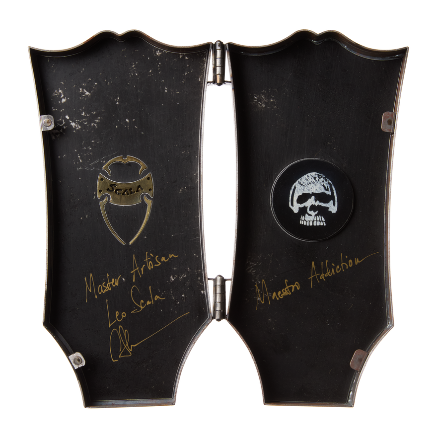 Gibson Custom Leo Scala Explorer, Maestro Addiction, Natural Electric Guitar Gibson Custom