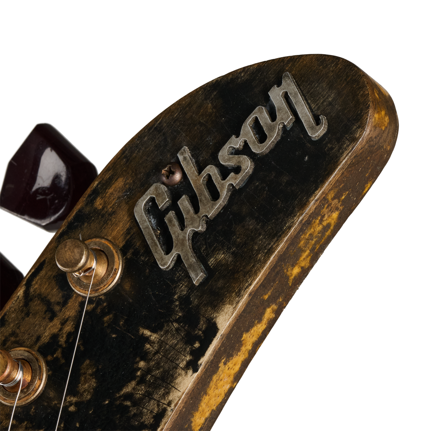 Gibson Custom Leo Scala Explorer, Maestro Addiction, Natural Electric Guitar Gibson Custom