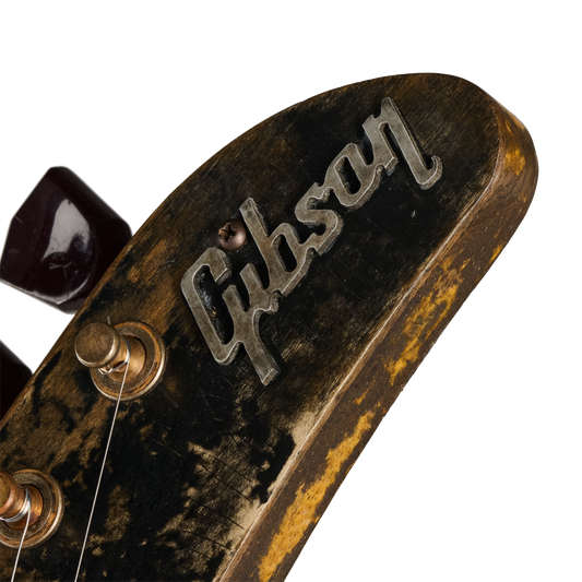 Gibson Custom Leo Scala Explorer, Maestro Addiction, Natural Electric Guitar Gibson Custom