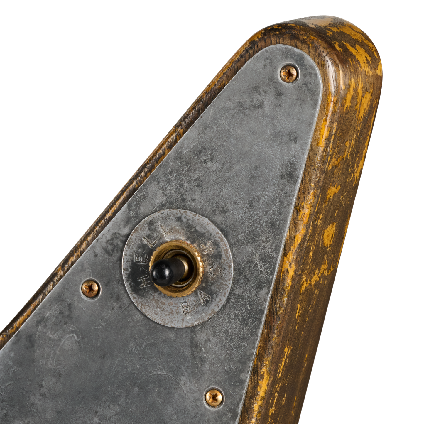 Gibson Custom Leo Scala Explorer, Maestro Addiction, Natural Electric Guitar Gibson Custom