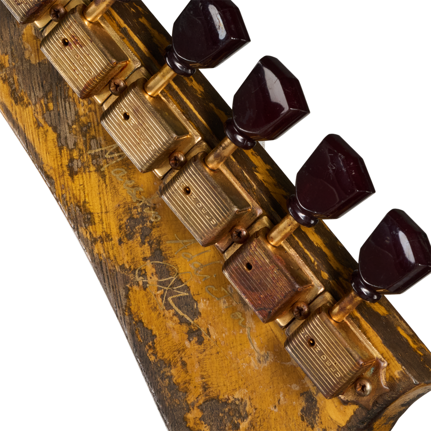 Gibson Custom Leo Scala Explorer, Maestro Addiction, Natural Electric Guitar Gibson Custom