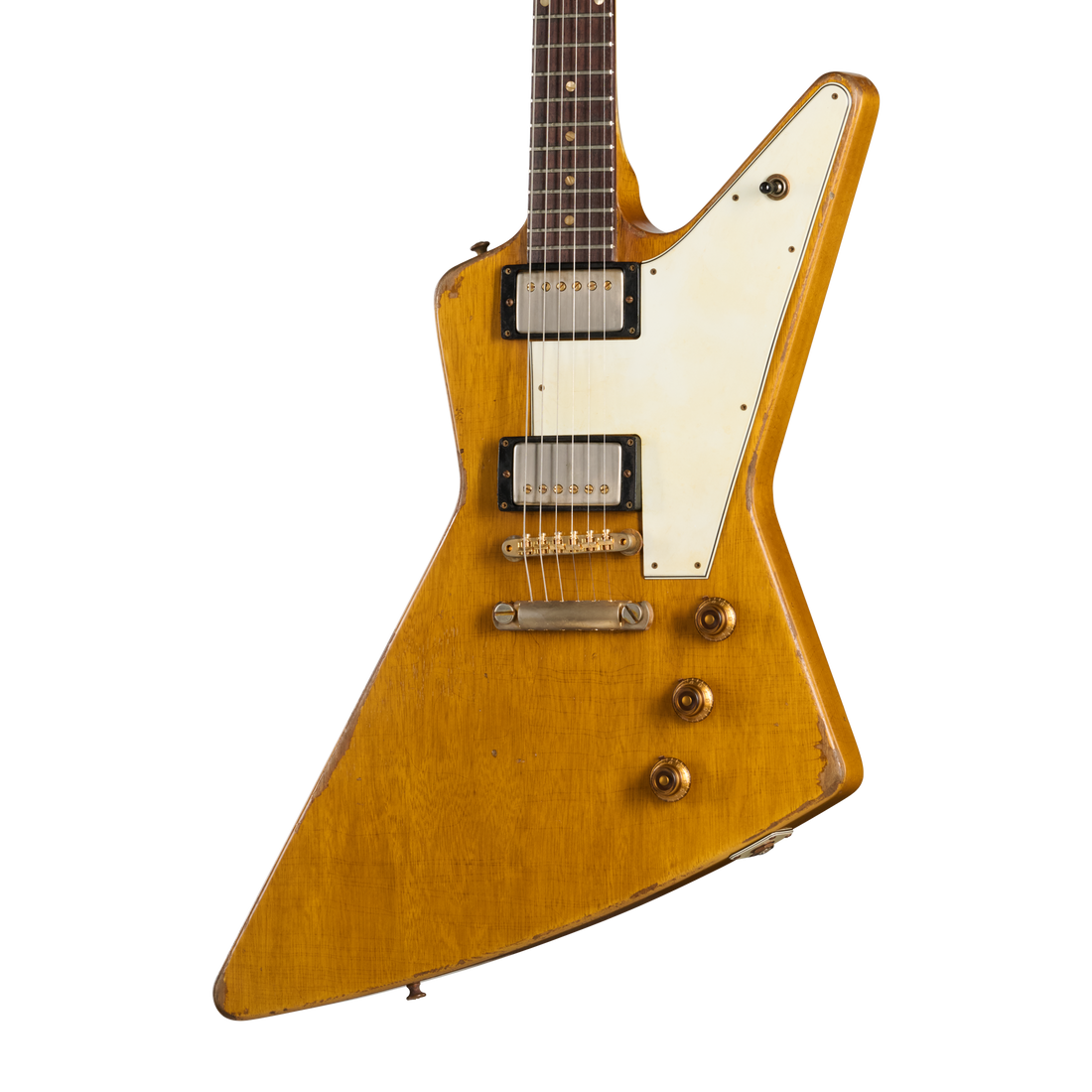 Gibson Custom Leo Scala Explorer, Ultra Addiction #1, Natural Electric Guitar Gibson Custom