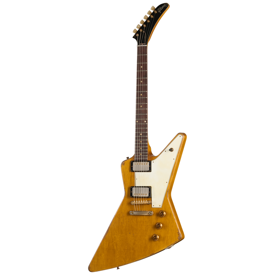 Gibson Custom Leo Scala Explorer, Ultra Addiction #1, Natural Electric Guitar Gibson Custom