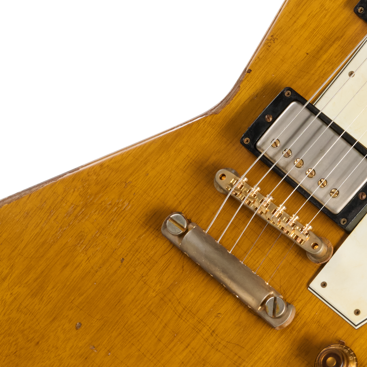 Gibson Custom Leo Scala Explorer, Ultra Addiction #1, Natural Electric Guitar Gibson Custom