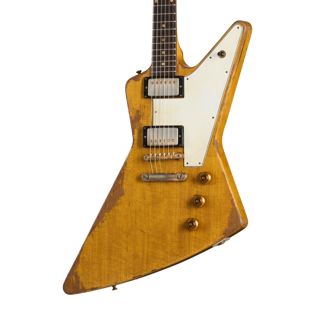 Gibson Custom Leo Scala Explorer, Ultra Addiction #2, Natural Electric Guitar Gibson Custom