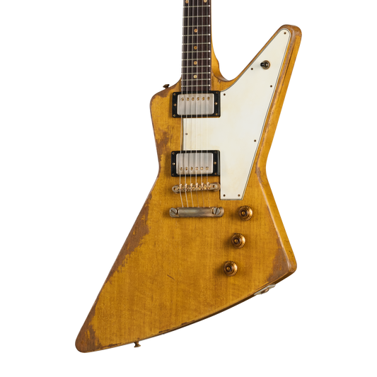 Gibson Custom Leo Scala Explorer, Ultra Addiction #2, Natural Electric Guitar Gibson Custom