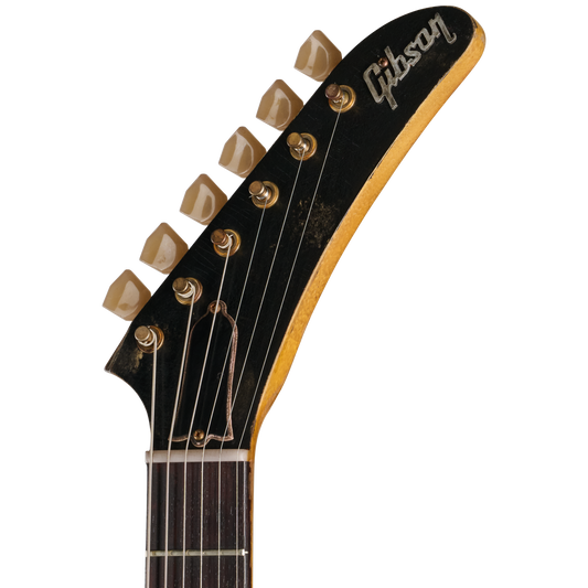 Gibson Custom Leo Scala Explorer, Ultra Addiction #2, Natural Electric Guitar Gibson Custom