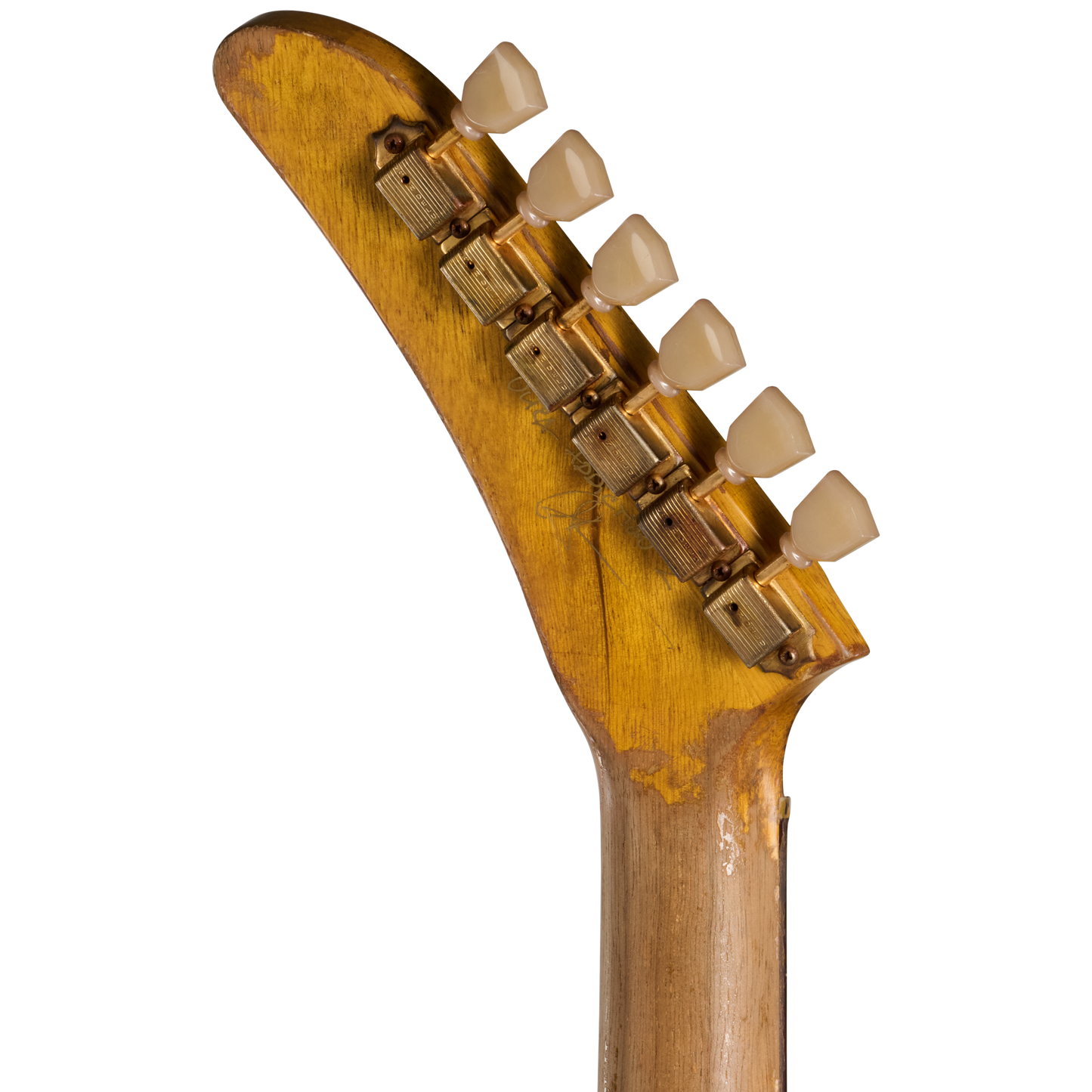 Gibson Custom Leo Scala Explorer, Ultra Addiction #2, Natural Electric Guitar Gibson Custom