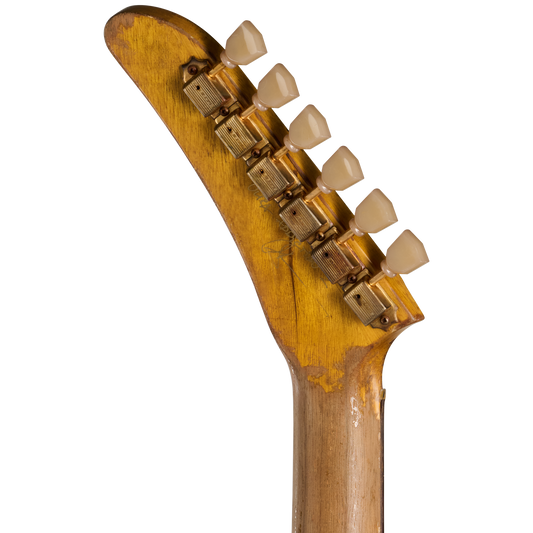 Gibson Custom Leo Scala Explorer, Ultra Addiction #2, Natural Electric Guitar Gibson Custom