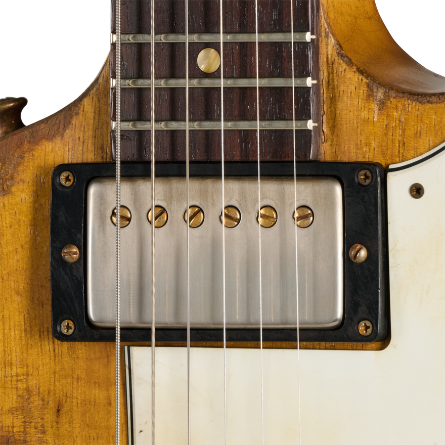 Gibson Custom Leo Scala Explorer, Ultra Addiction #2, Natural Electric Guitar Gibson Custom