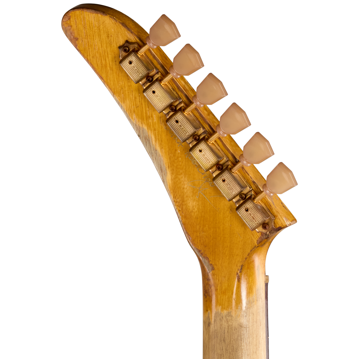 Gibson Custom Leo Scala Explorer, Ultra Addiction #3, Natural Electric Guitar Gibson Custom