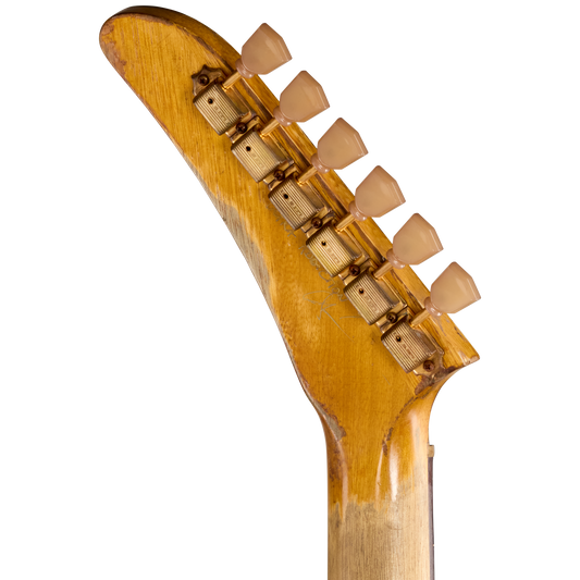 Gibson Custom Leo Scala Explorer, Ultra Addiction #3, Natural Electric Guitar Gibson Custom