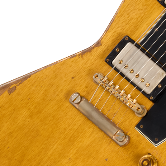 Gibson Custom Leo Scala Explorer, Ultra Addiction #3, Natural Electric Guitar Gibson Custom